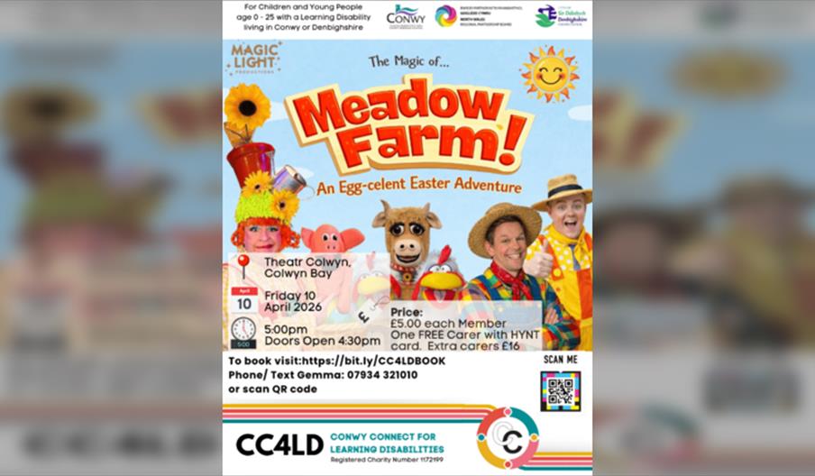 The Magic of Meadow Farm at Theatr Colwyn - Conwy & Denbighshire Families