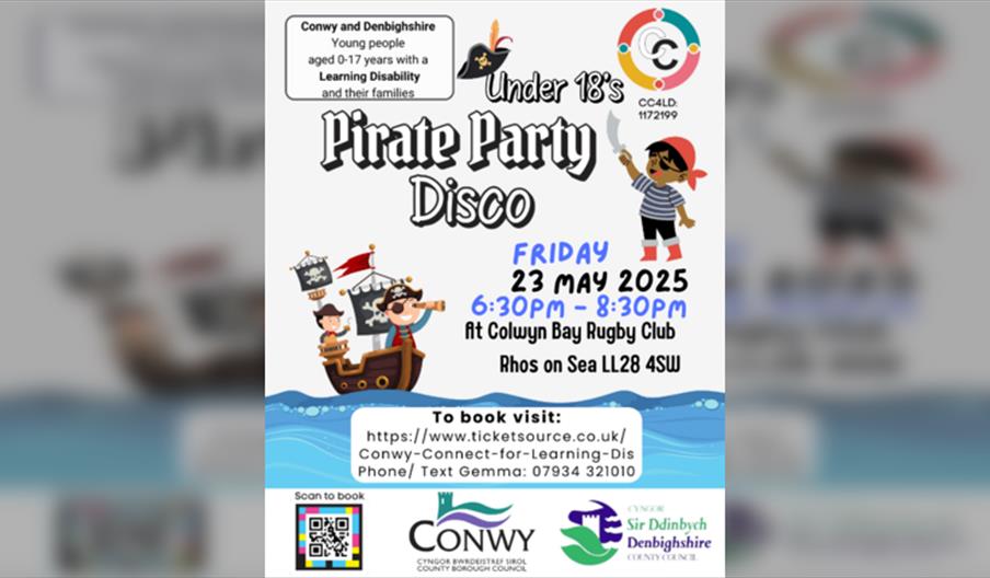 Under 18's Pirate Party Disco