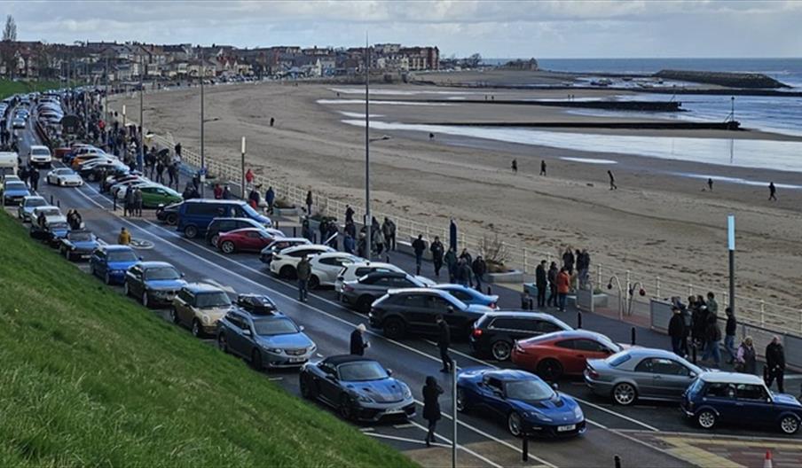 Cars and Coffee on the Prom - Rhos on Sea