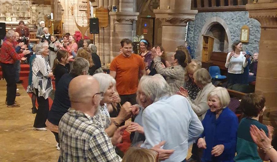 Community Ceilidh at St Mary's Church, Betws-y-Coed
