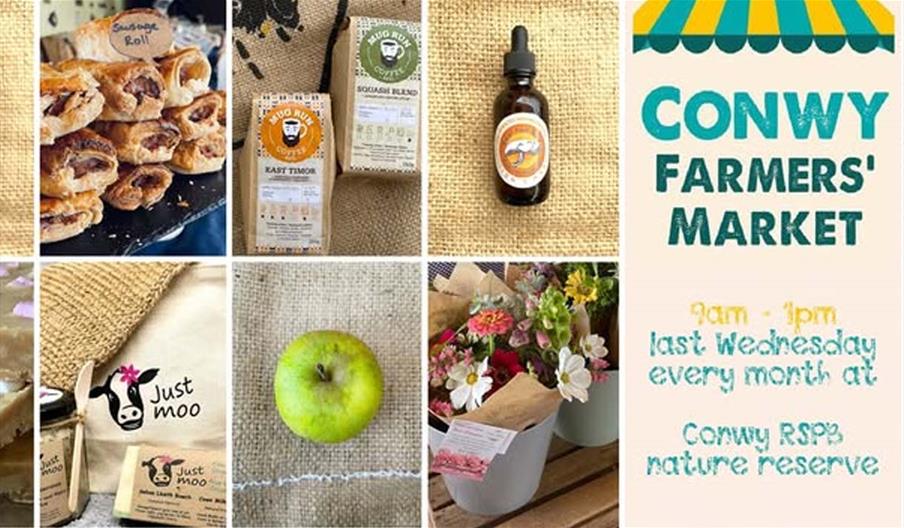 Conwy Farmers' Market at RSPB Conwy