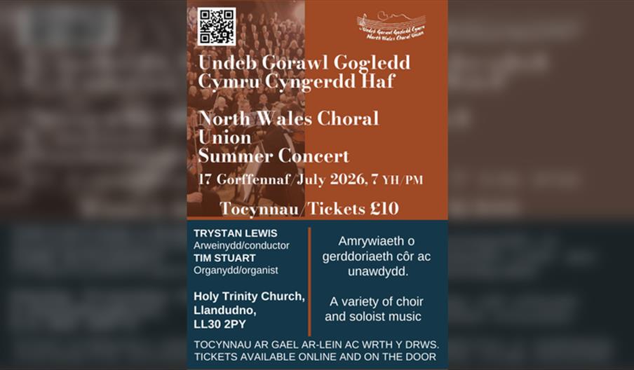 North Wales Choral Union Summer Concert