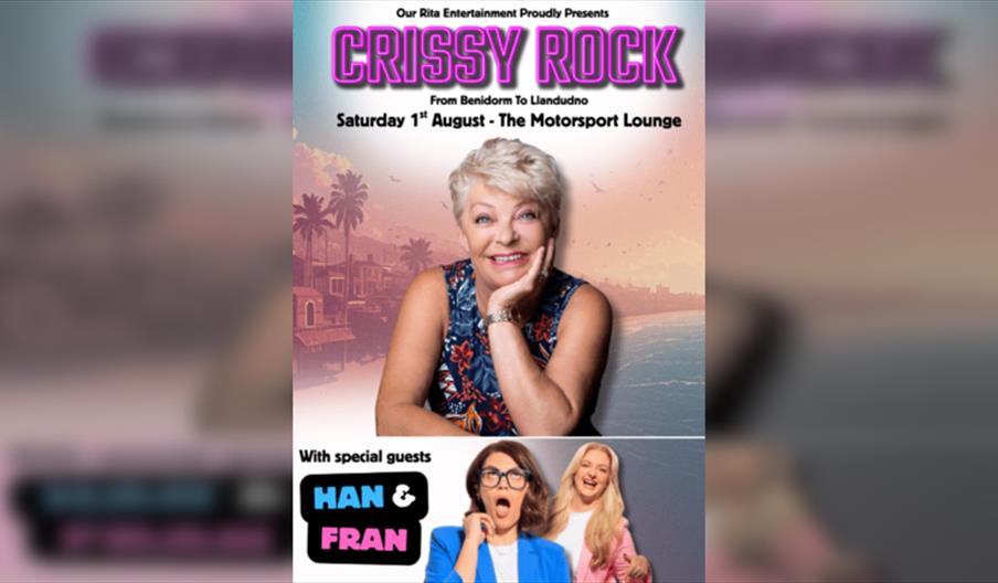 Crissy Rock Live - From Benidorm To Llandudno