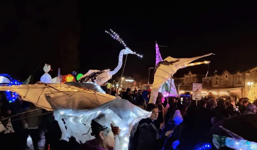 Community Lantern Parade, Betws-y-Coed
