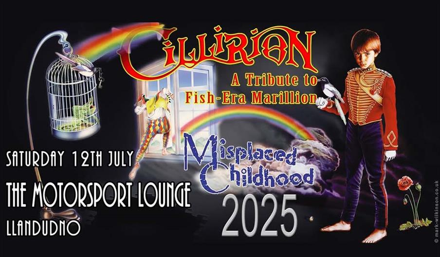 Misplaced Childhood at The Motorsport Lounge, Llandudno