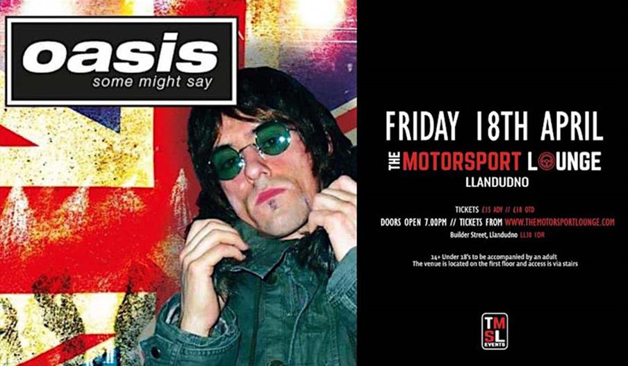 Some Might Say - Oasis Tribute Band at The Motorsport Lounge, Llandudno