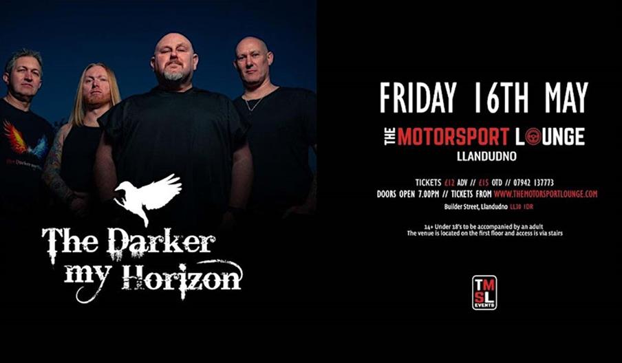 The Darker my Horizon at The Motorsport Lounge, Llandudno