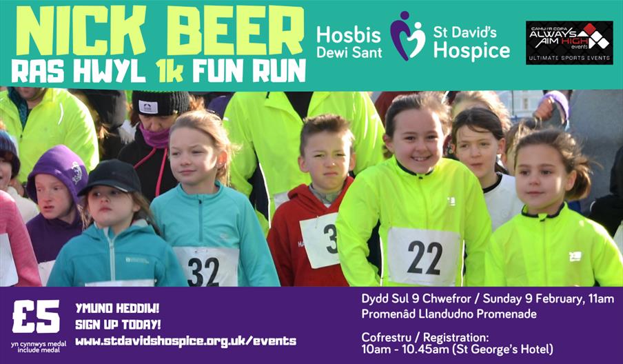 Nick Beer 1k Fun Run, Llandudno