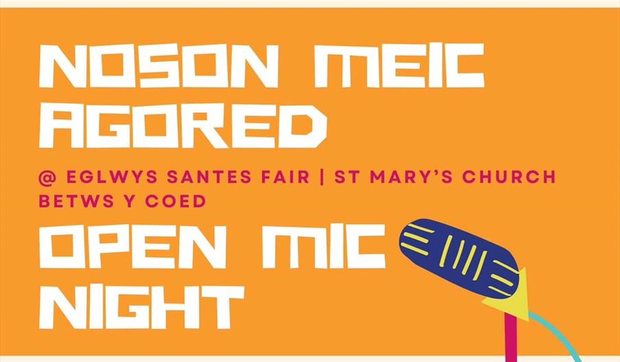 Open Mic Night at St Mary's Church, Betws-y-Coed