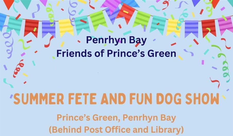Summer Fete and Fun Dog Show 2025, Penrhyn Bay