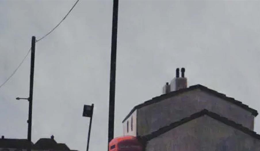 Bob Shires RCA Twelve years in the making and Diana Heeks RCA Landscape and Story at Royal Cambrian Academy, Conwy