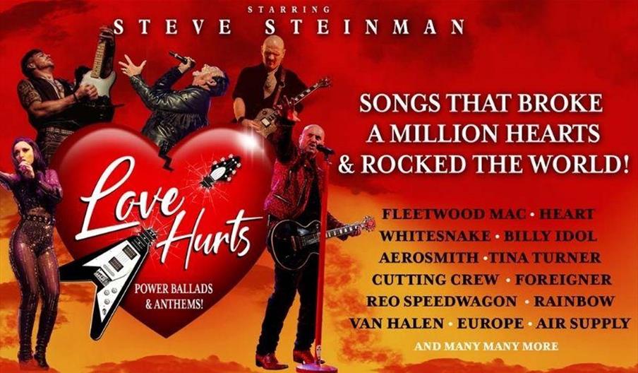 Love Hurts - Power Ballads and Anthems at Venue Cymru