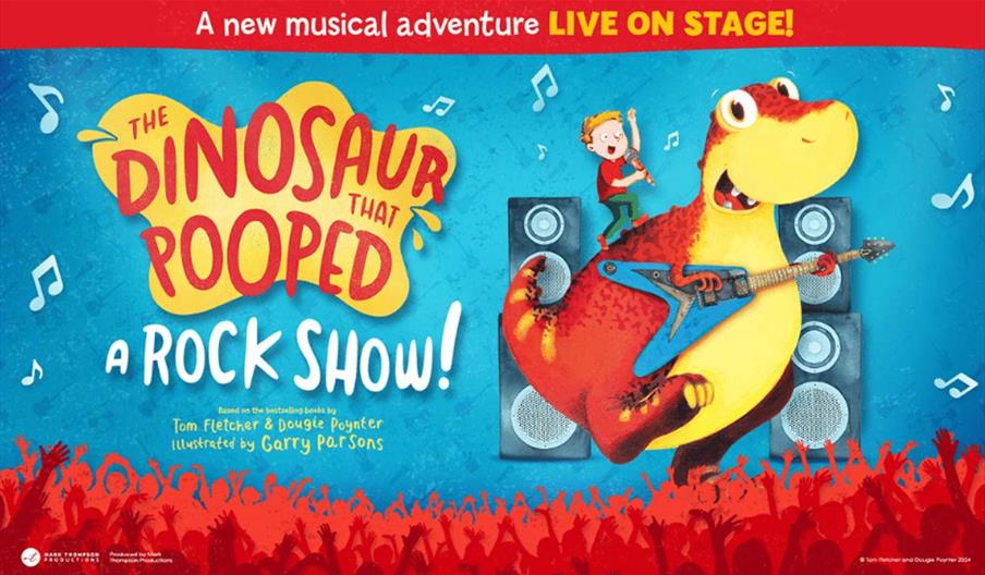 The Dinosaur that Pooped a Rock Show at Venue Cymru